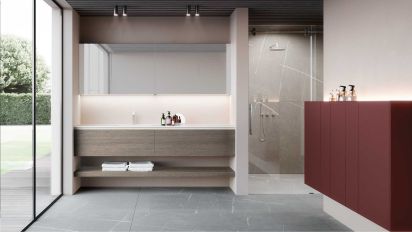 Mobili da Bagno con Maniglia a Gola